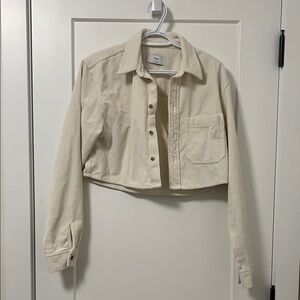 TNA Cream Corduroy Shirt